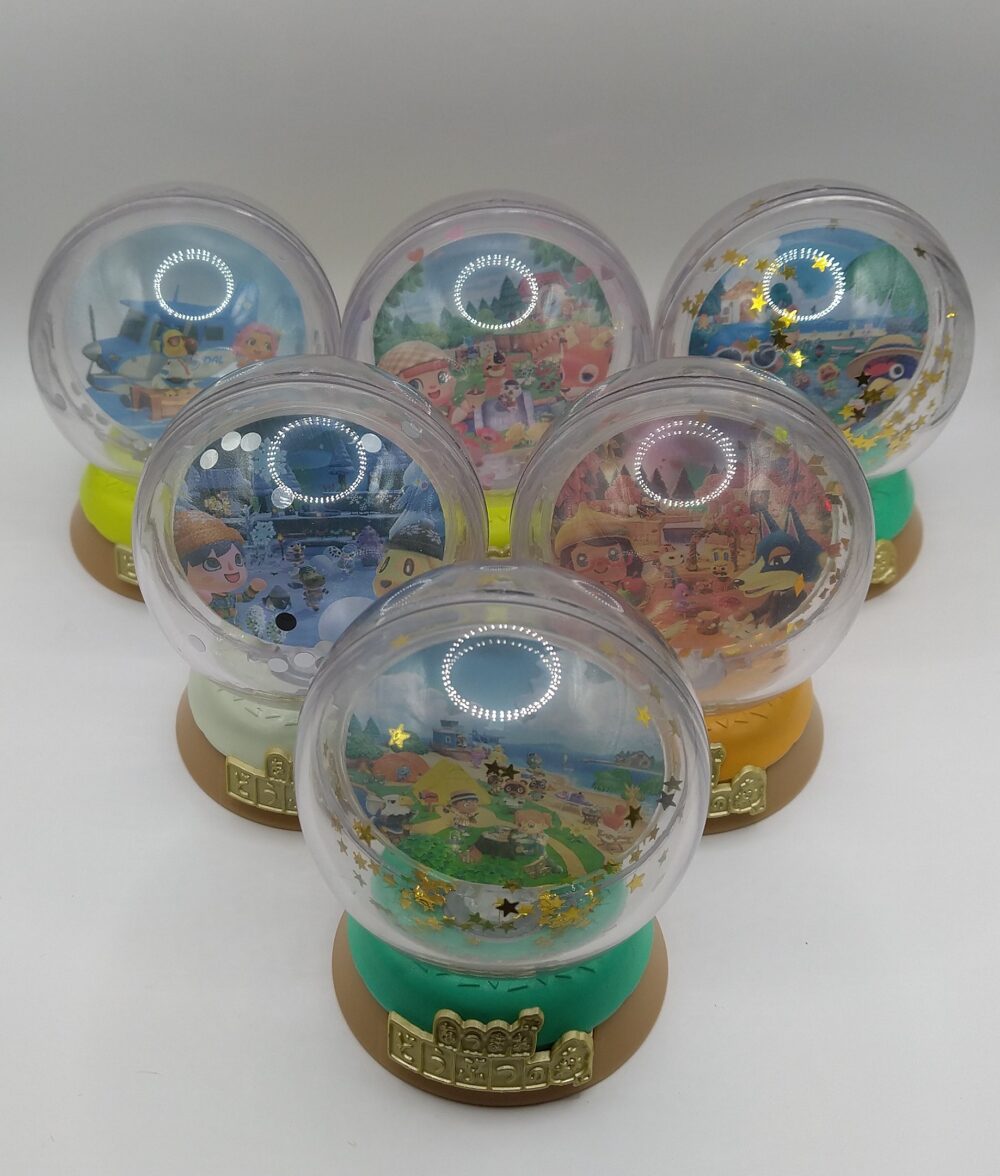 カプセルトイ　あつまれどうぶつの森　ウォータードームフルコンプ2